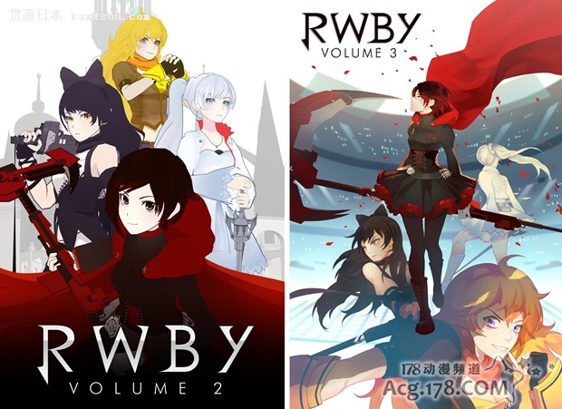 贯通日本 动漫 焦点资讯 >> 正文   二,美国动画「rwby」第二季和第三